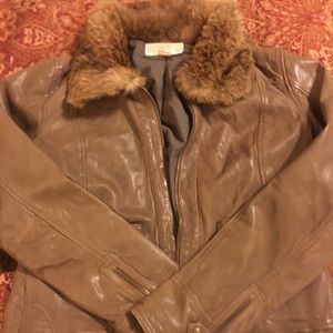 Women’s Michael Kors jacket with fur